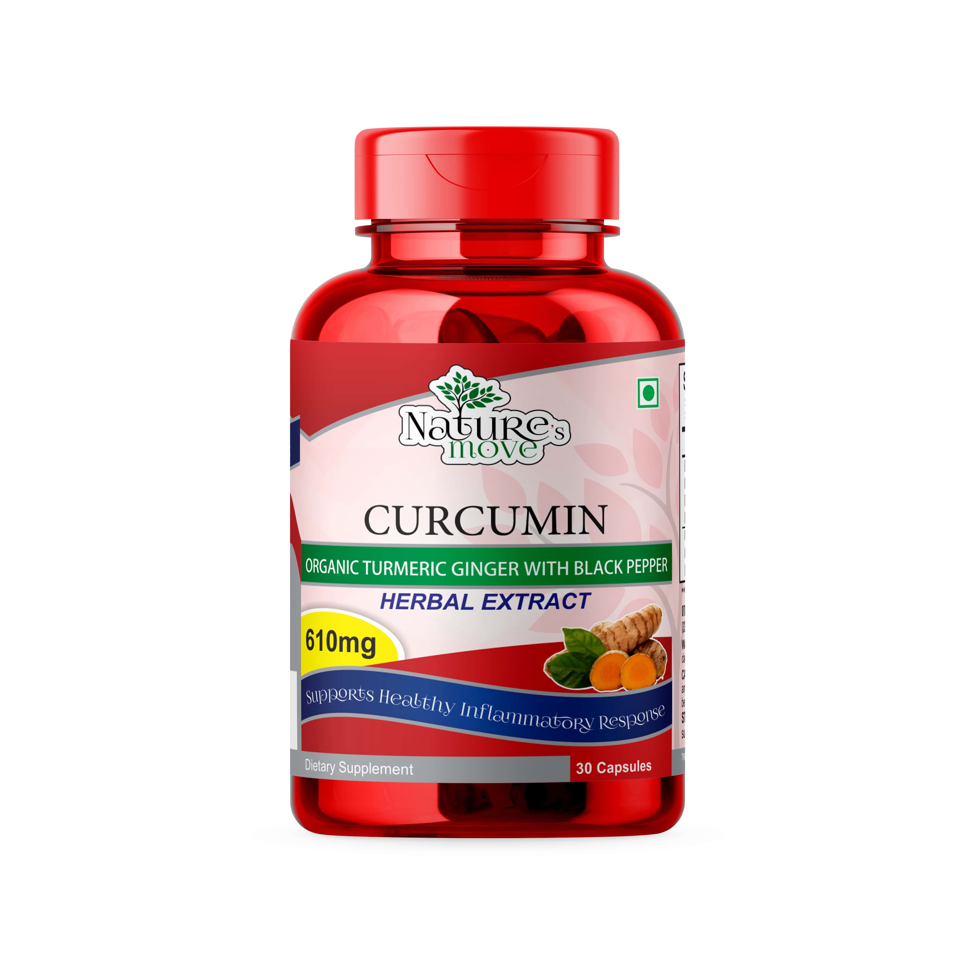 Nature's Move Curcumin 610mg 